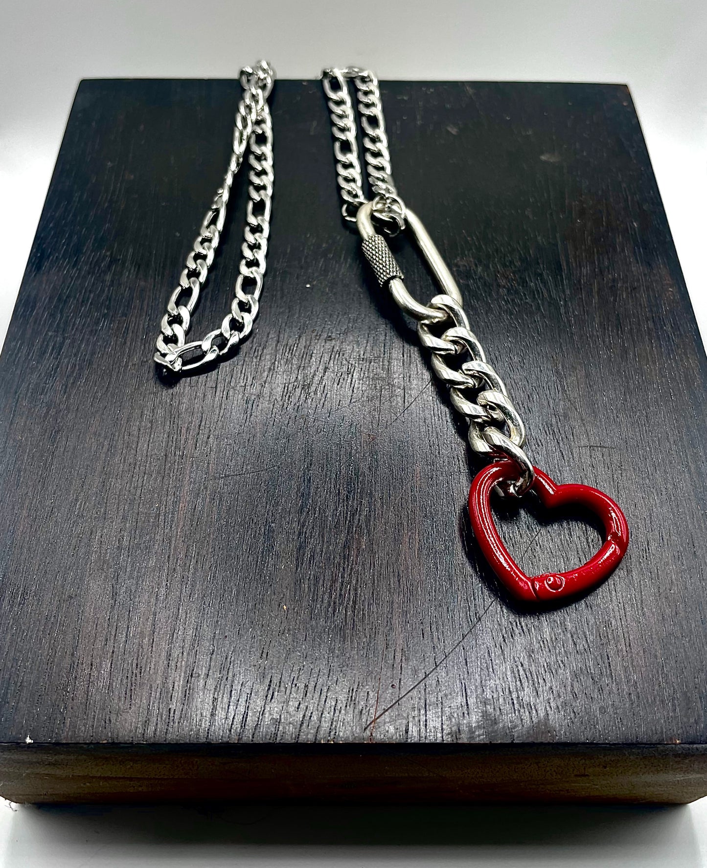 Red Carabiner Heart