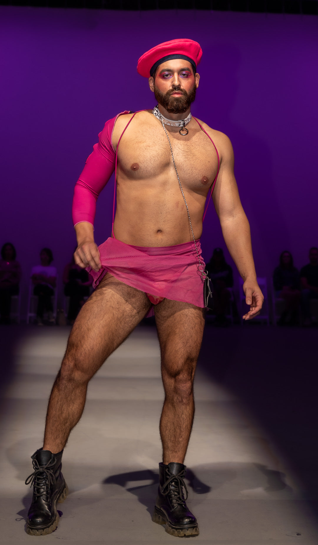 THE PHILLIP MESH SKIRT