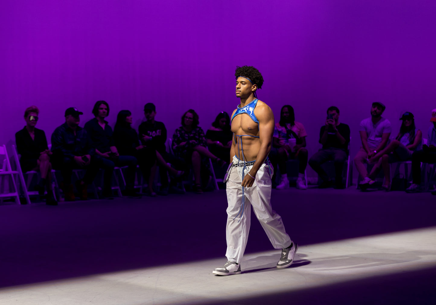 THE DENZEL CAMO HARNESS TOP