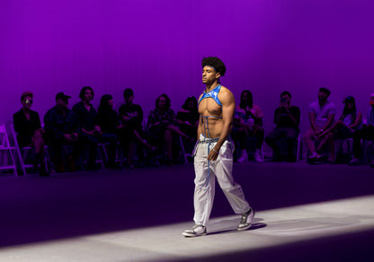 THE DENZEL CAMO HARNESS TOP