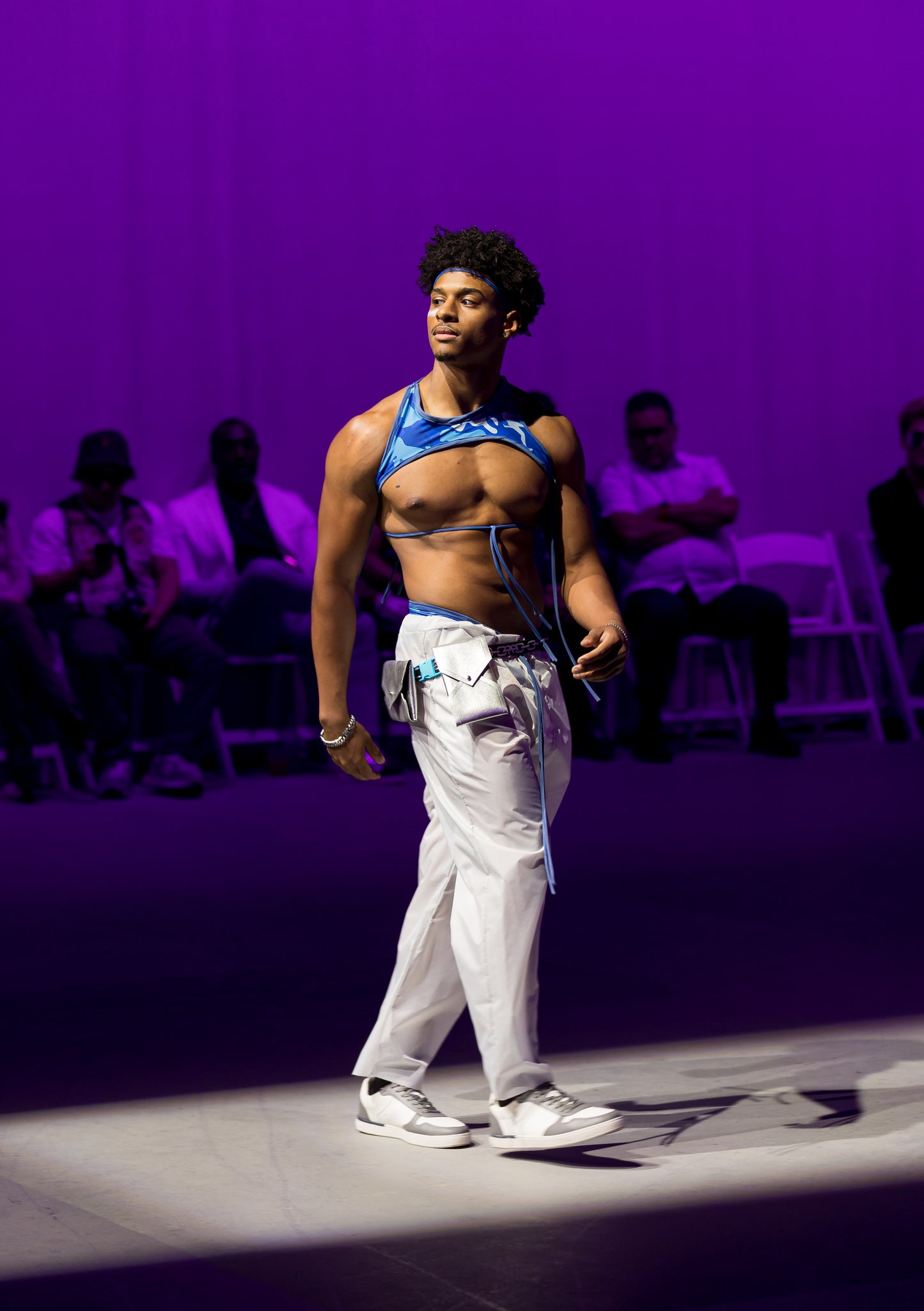 THE DENZEL CAMO HARNESS TOP